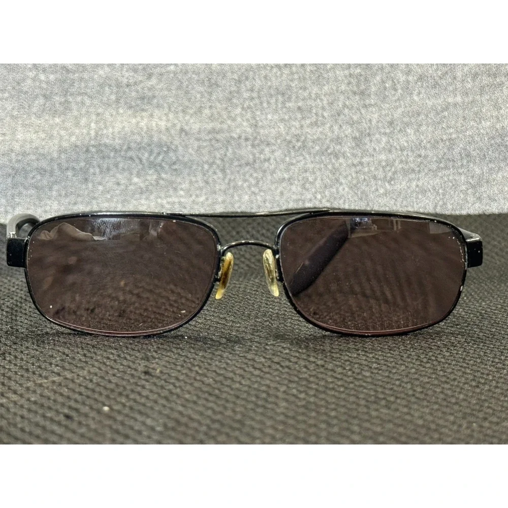 Vintage Ray-Ban Unisex‎ Gray Full Rim Rectangular Sunglasses Metal Frame Only